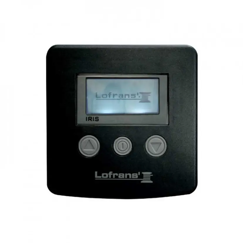 Iris Kättingräknare Svart bild