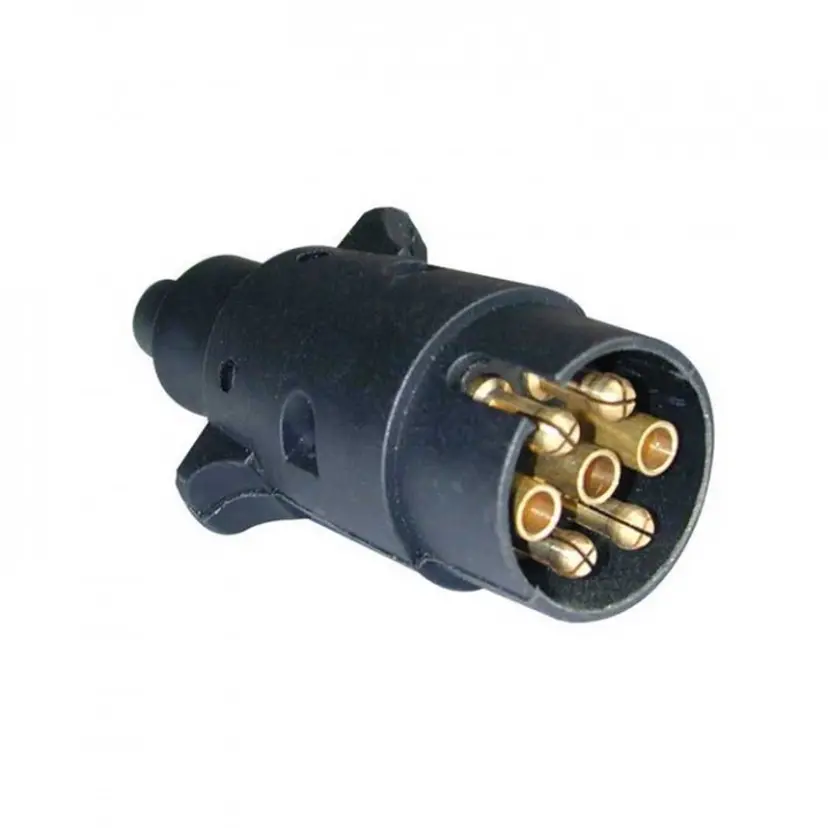 Trailerkontakt Hane 7-Polig 12V bild