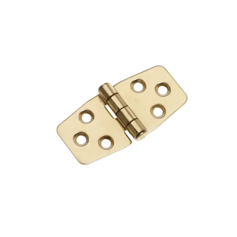 Gångjärn Polerad Mässing 76x40 mm bild