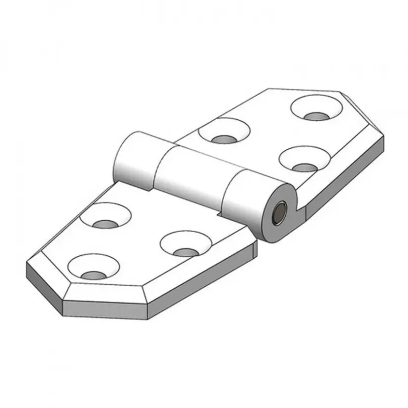 Gångjärn Vitt bild