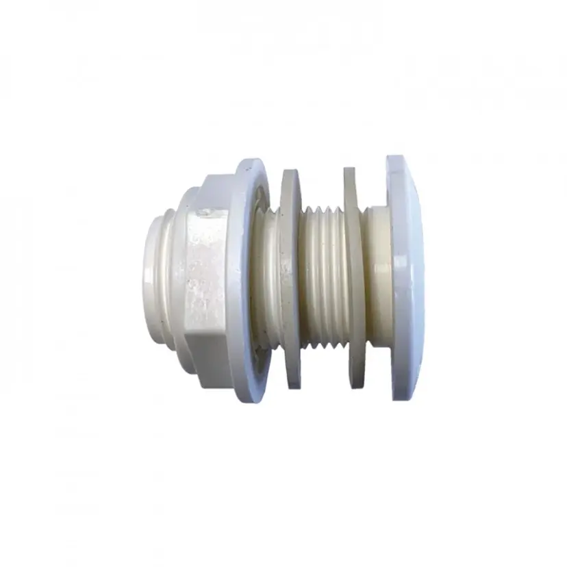 Genomföring Plast Vit 3/4" bild