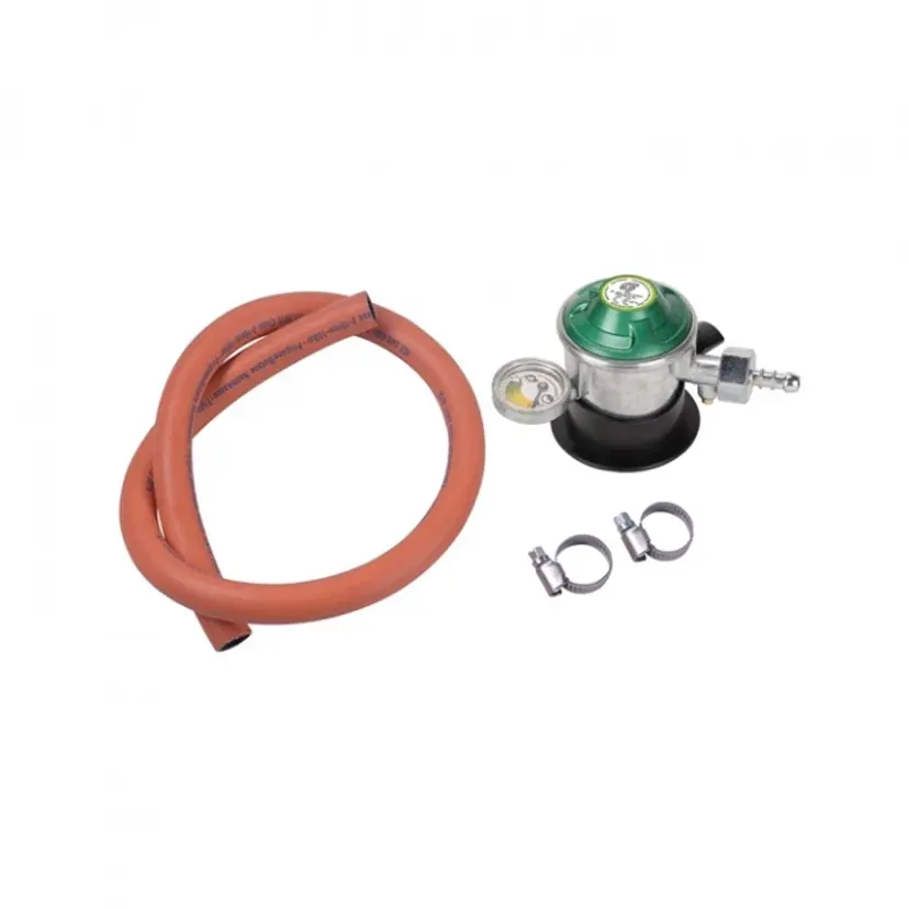 Reduceringsventil Med Manometer & 2 m Slang bild