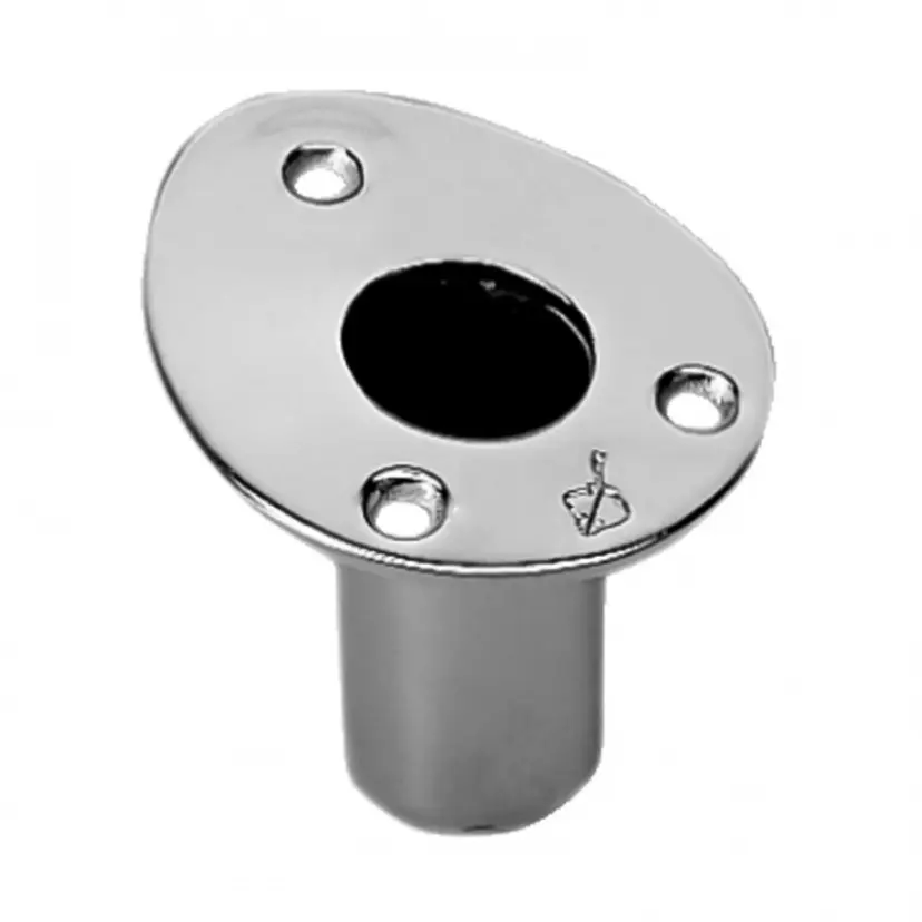 Flaggstångshållare Rostfritt - 25 mm bild