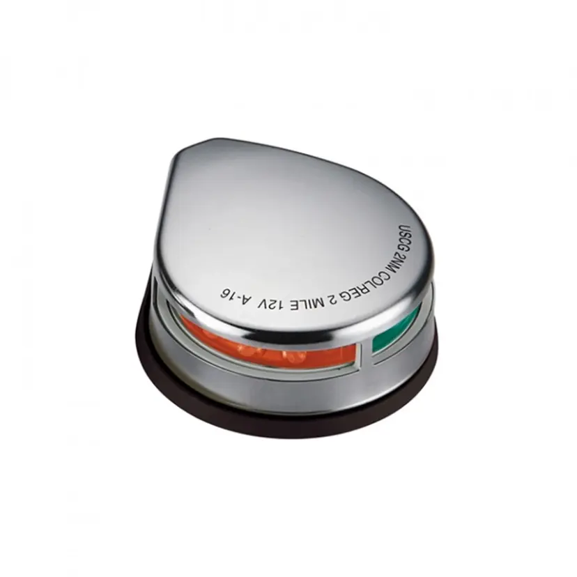 LED-Lanterna Rostfri Dubbel Röd/Grön bild