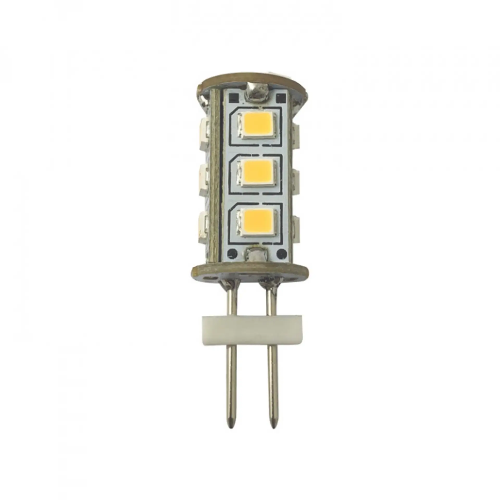 LED G4-Stiftslampa 10-36Vdc Ø12x25 mm 2-packProduktbild