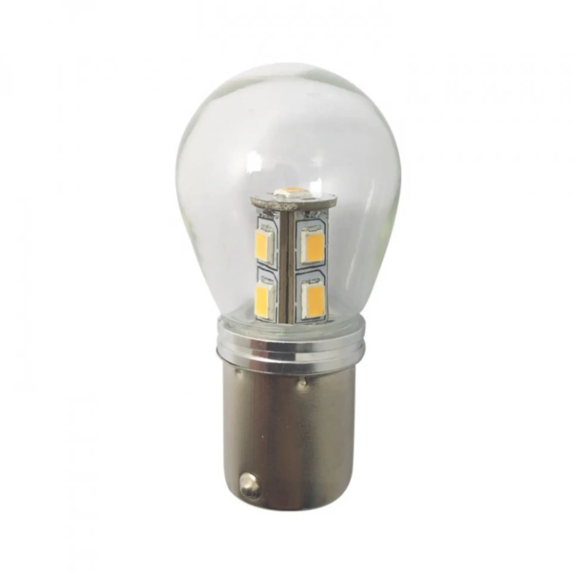 LED-Lampa BA15S 10-36Vdc Dimbar Ø25x48 mm 2-packProduktbild