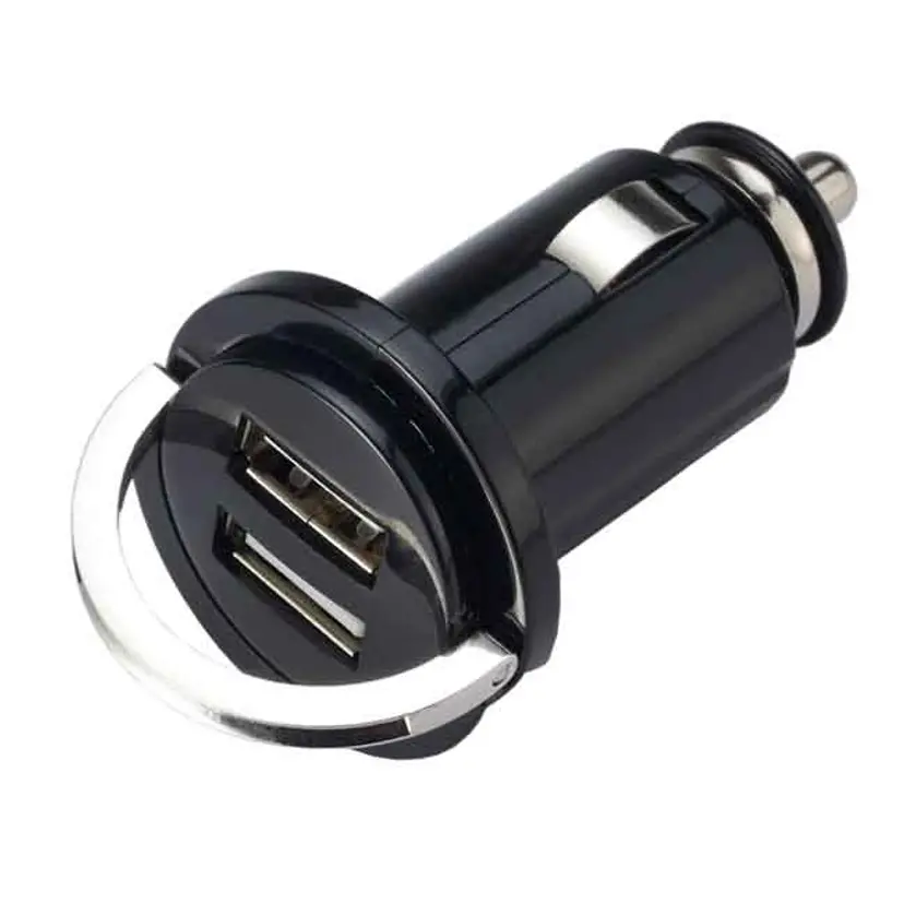 USB-laddare Dubbla 12-24 Vdc Uttag 5v / 2,1A bild