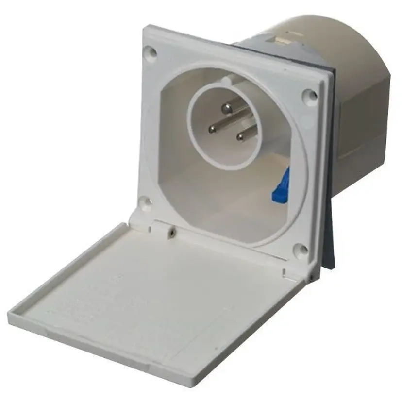 Cee 220v Landkontakt Inbyggnad bild