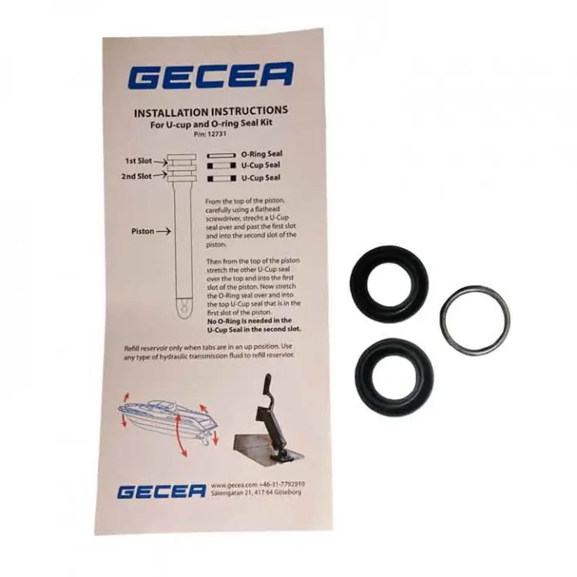 Packningssats Till Instatrim Hydraulcylinder (12727A) bild