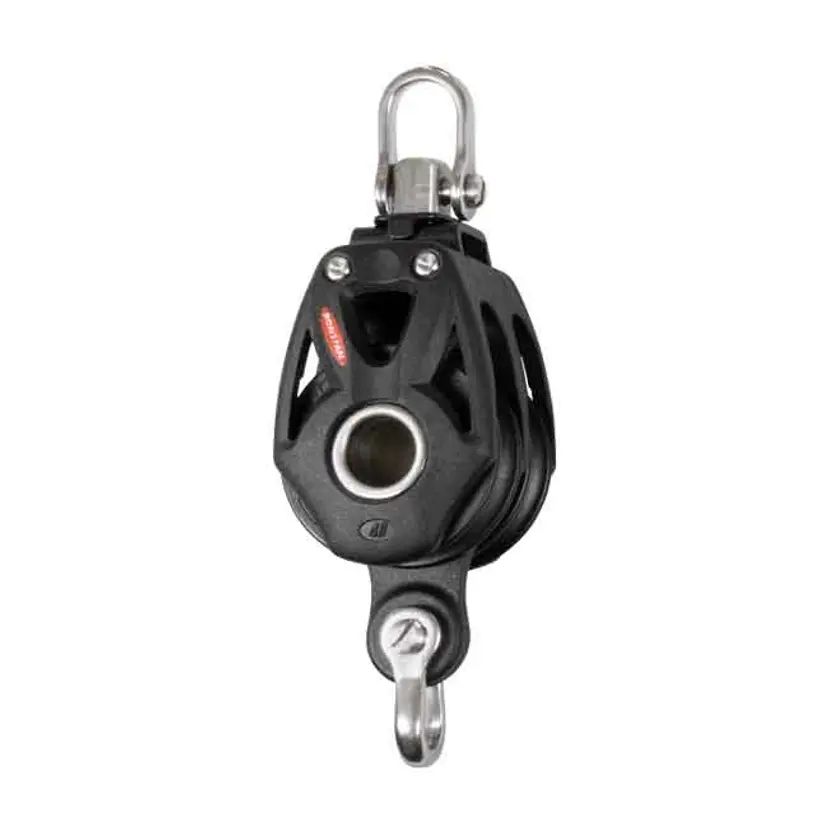 Dubbelblock Med Svirvel/Hundsvott Serie 40 10mm bild