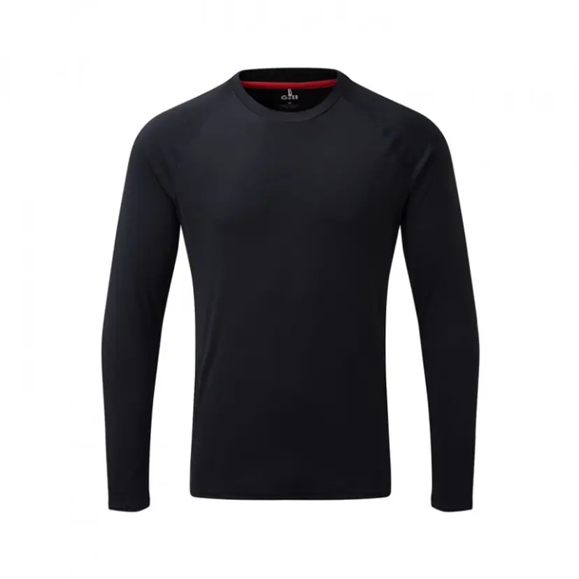 UV011 Herr UV Tec Långärmad T-Shirt Charcoal bild