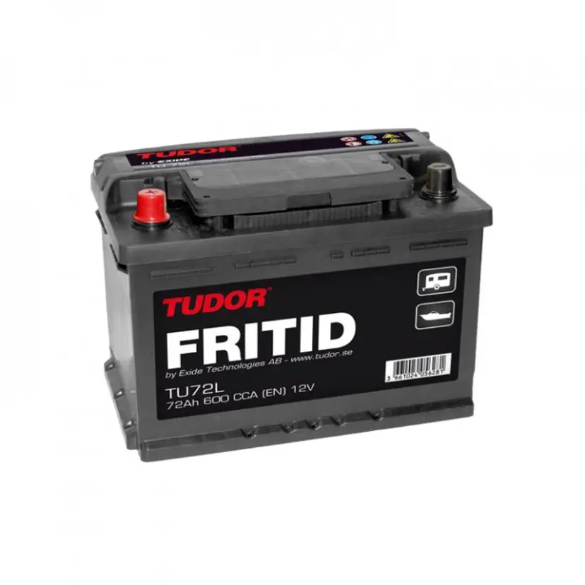 Fritidsbatteri 72ah bild