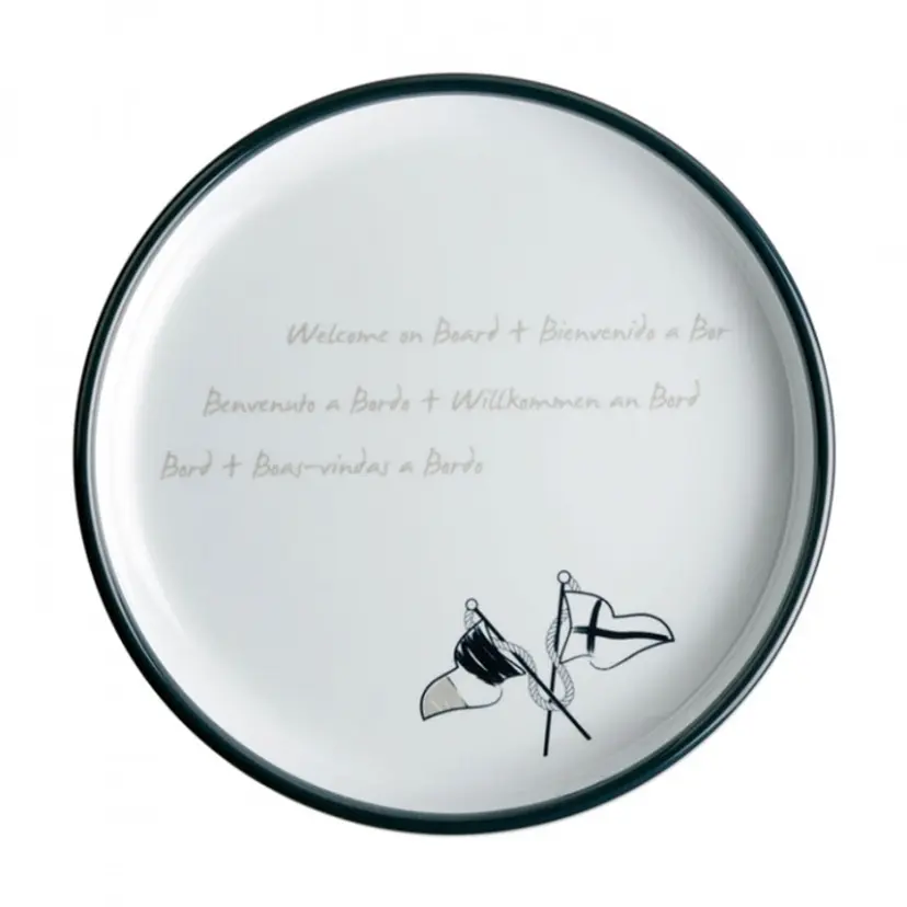 MB Welcome On Board Desserttallrik Ø21 cm 255g 6-pack bild