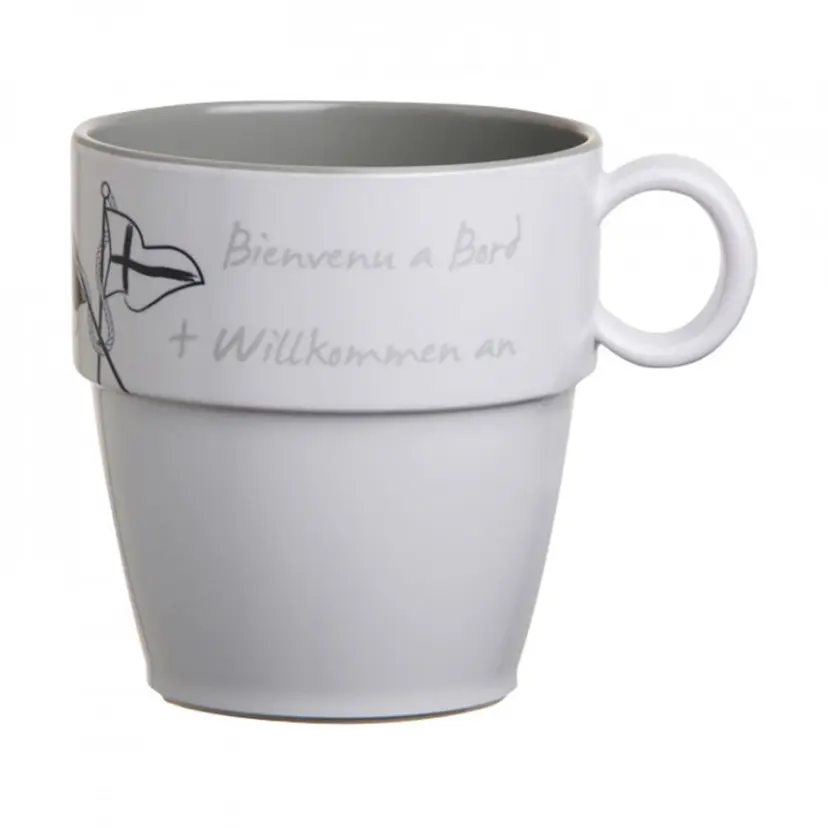 MB Welcome On Board Mugg Ø8,3cm H9cm 320 ml 6-pack bild