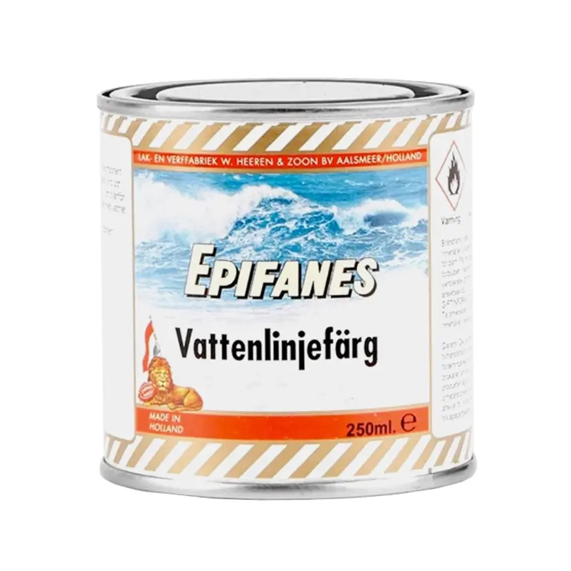 Vattenlinjefärg Vit 250ml bild
