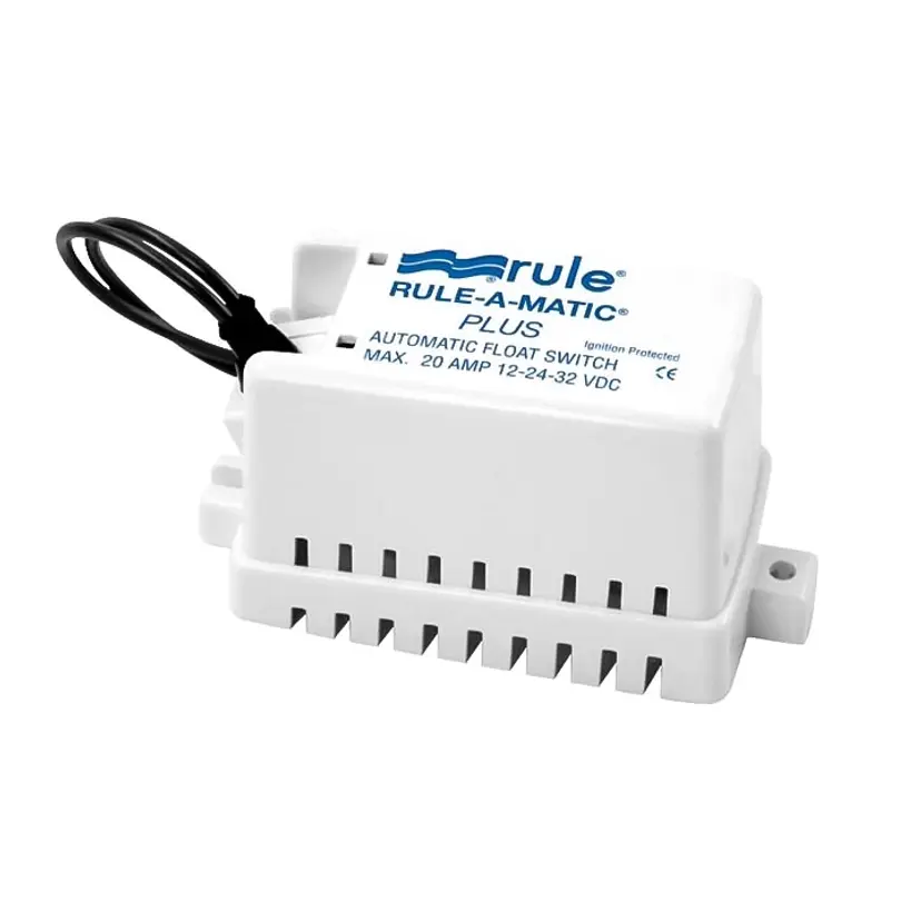 Nivåströmbrytare Med Skydd 20A 12/24V bild