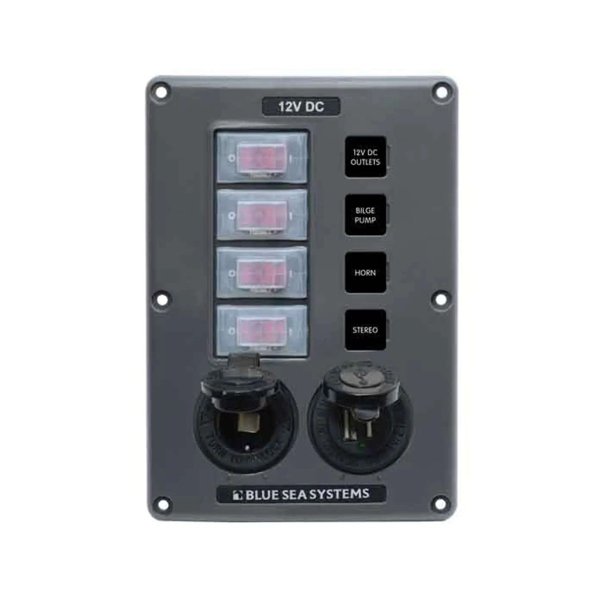 Strömbrytarpanel (4)/USB/12VProduktbild