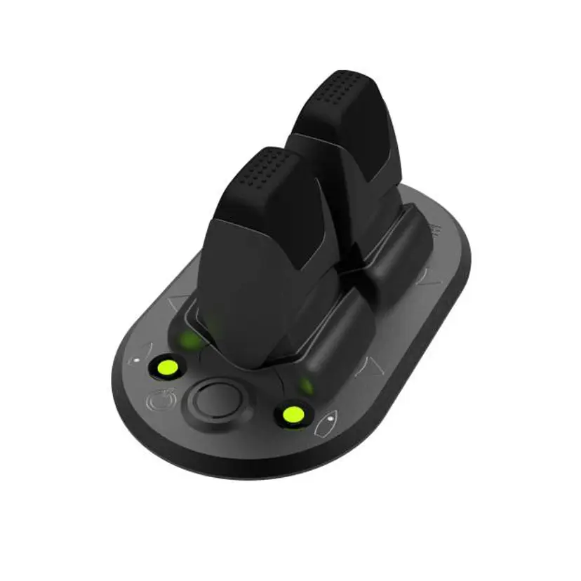 Steglös Joystick - Dubbel Aluminium bild