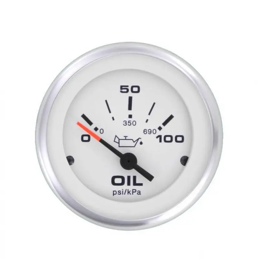 Tryckmätare Olja 0-100psi Lido FF bild