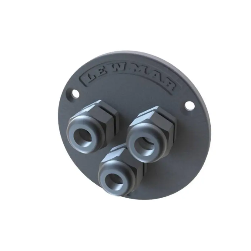 Skottgenomföring 3-ledare bild