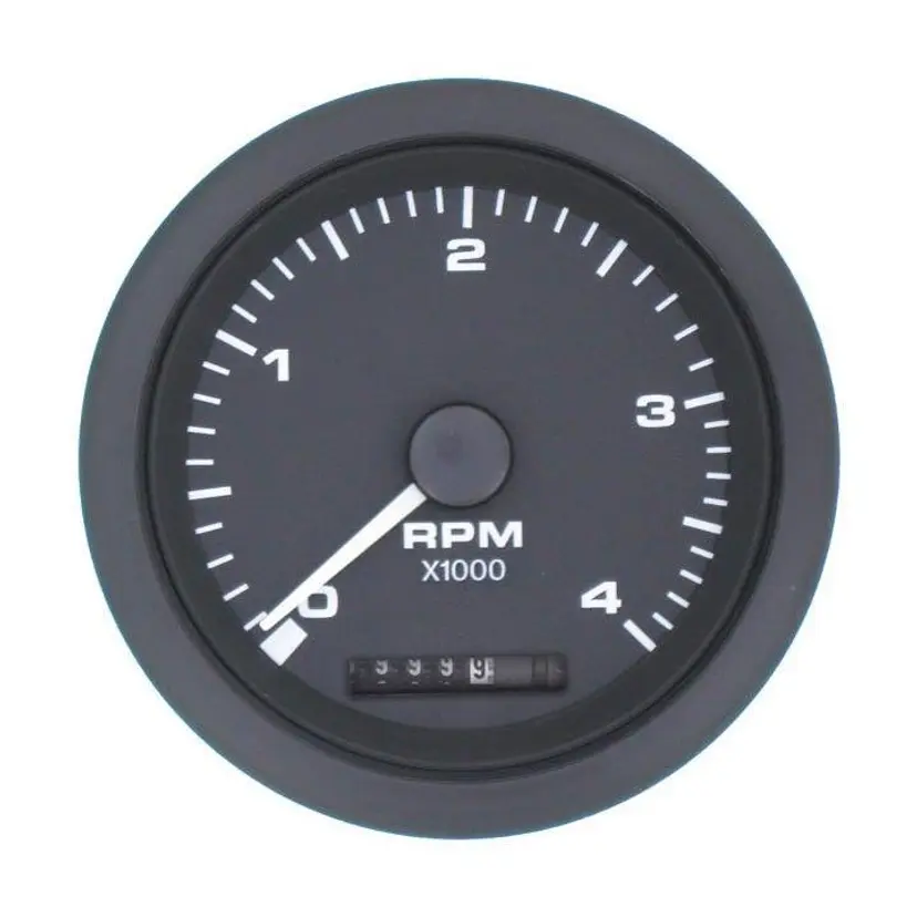 Varv/Timräknare 0-4000 rpm Diesel bild
