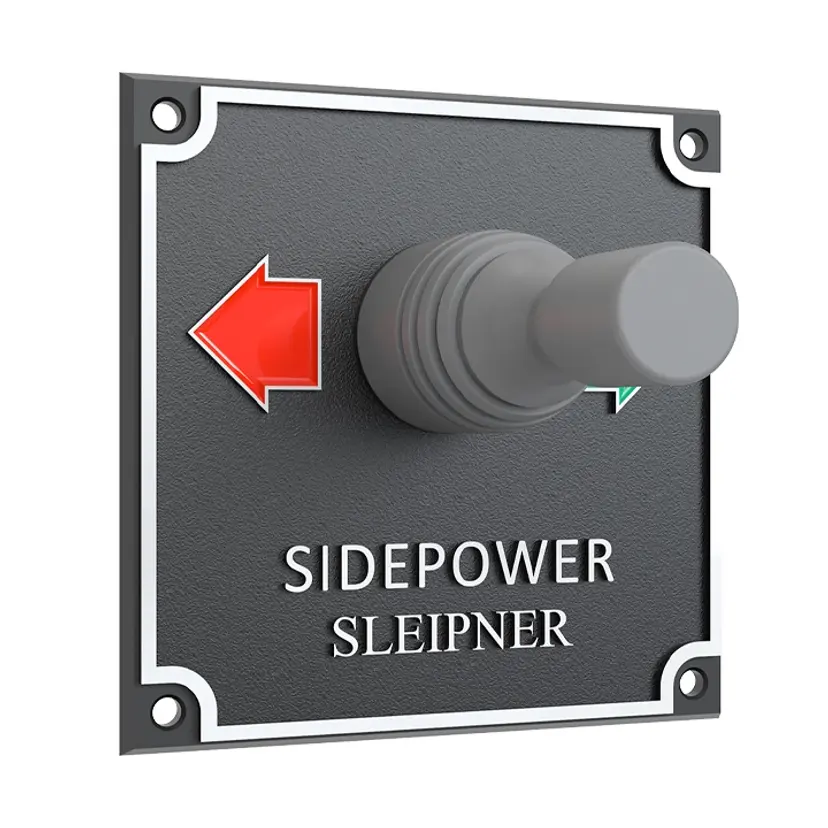 Joystickpanel  12/24V Äldre  3-ledare bild