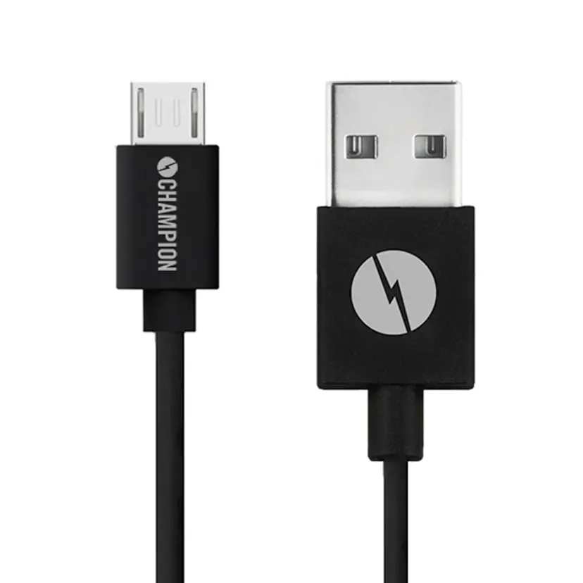 Laddkabel Micro USB Svart 1 m bild