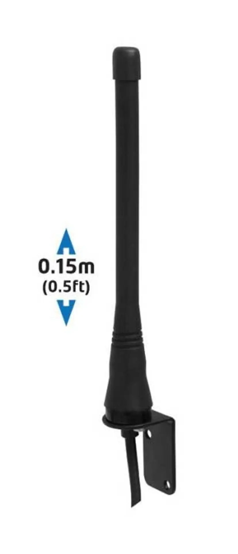 VHF Antenn 15cm Heliflex bild