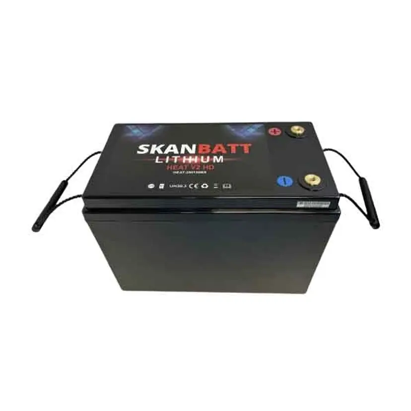 Lithiumbatteri Heat V2 Batteri 12V 280Ah BMS Bluetooth bild