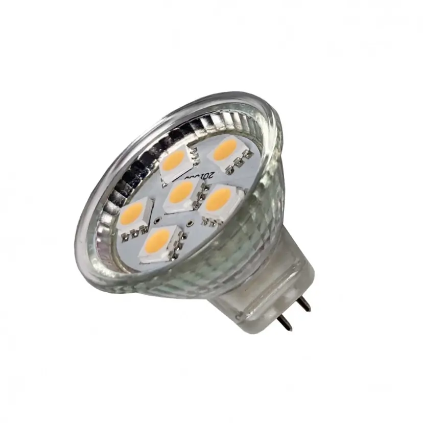 LED GU4/MR11 Dimbar Dia:35 mm (6 Dioder) bild