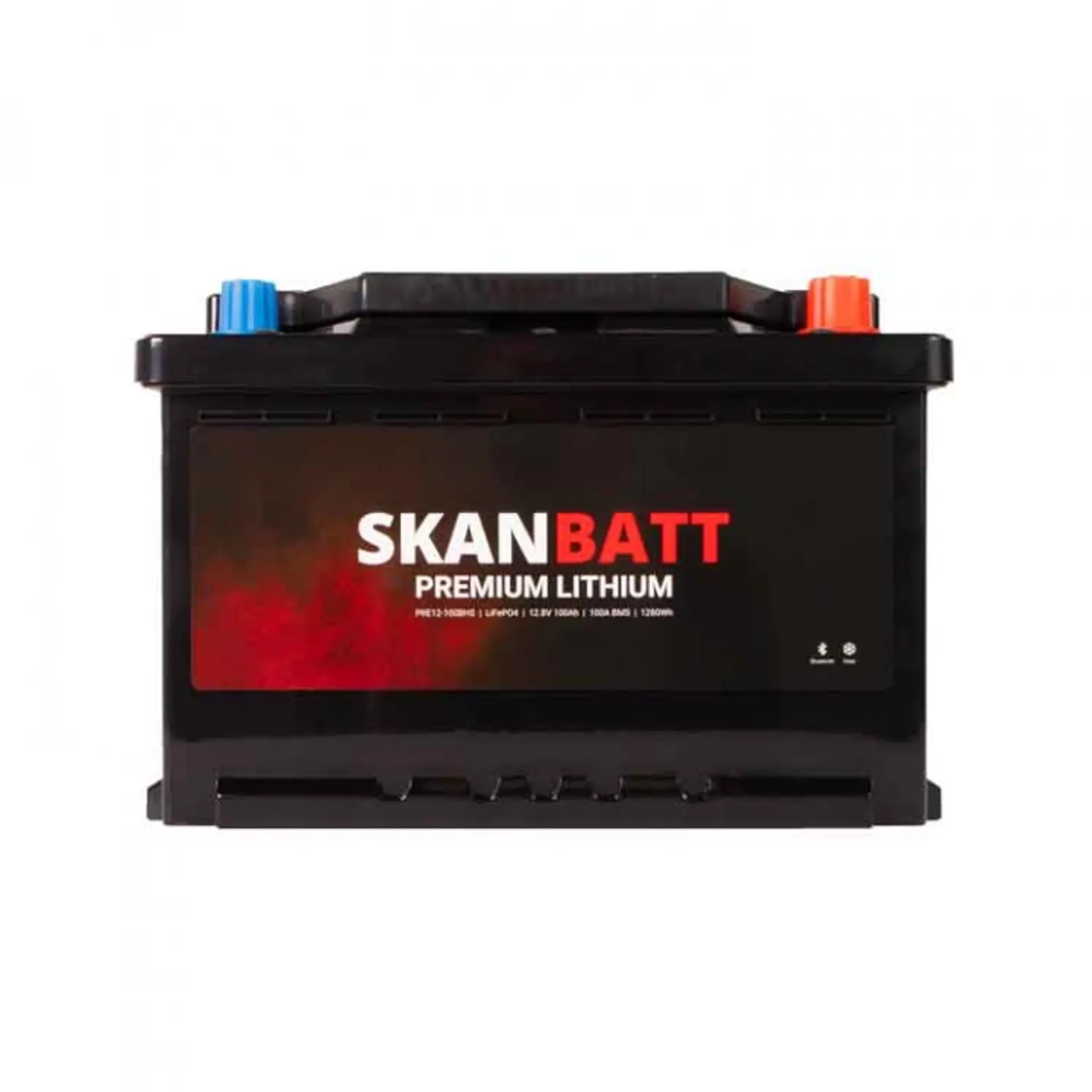 Lithiumbatteri Premium LiFePO 12V 100Ah Bluetooth HeatProduktbild