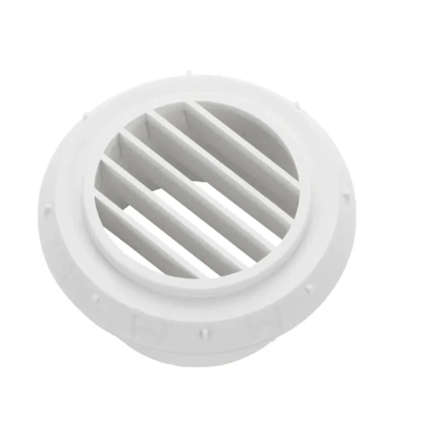 Utsläpp Ø60 mm/90° Vit bild