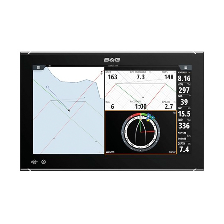 ZEUS 3S Glass Helm 16'' Endast Skärm i gruppen Marinelektronik / Ekolod & Plotter / B&G hos Marinsystem (000-15048-001)