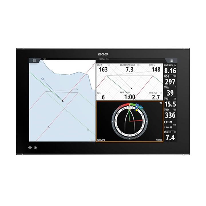 ZEUS 3S Glass Helm 24'' Endast Skärm i gruppen Marinelektronik / Ekolod & Plotter / B&G hos Marinsystem (000-15052-001)