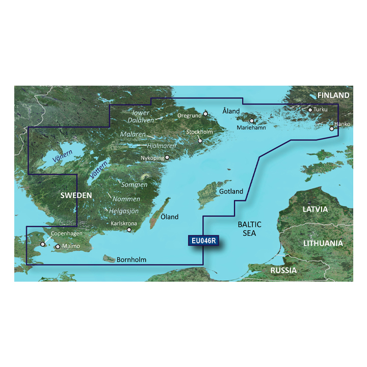 Bluechart G3 Vision Malmö-Öregrund VEU046R i gruppen Marinelektronik / Sjökort / Bluechart hos Marinsystem (010-C0782-00)