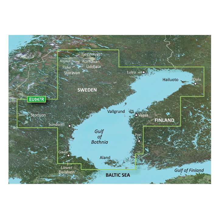 Bluechart G3 Vision Öregrund-Haparanda VEU047R i gruppen Marinelektronik / Sjökort / Bluechart hos Marinsystem (010-C0783-00)