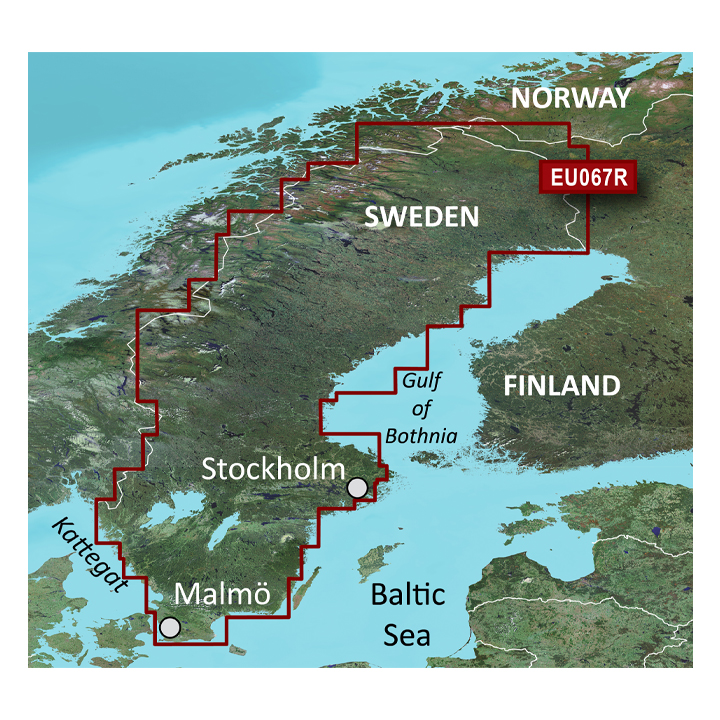 Bluechart G3 Sveriges Inland HXEU067R i gruppen Marinelektronik / Sjökort / Bluechart hos Marinsystem (010-C1209-20)