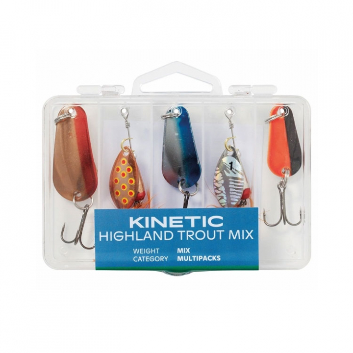 Highland Trout Mix 5-pack i gruppen Fritid & Vattensport / Fiske / Fiskedrag hos Marinsystem (1044336)