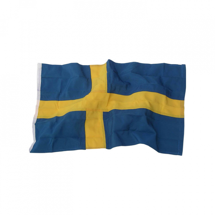 Båtflagga Sverige 30x19 cm i gruppen Rigg & Däck / Flaggor & Tillbehör hos Marinsystem (10607-35)