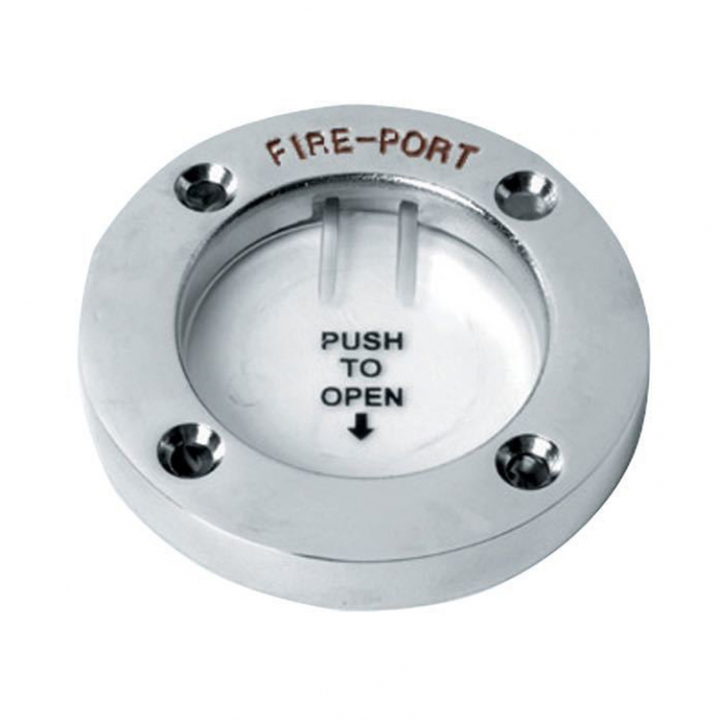 Fireport Utvändig Rostfri Ø68 mm i gruppen Säkerhet / Brandskydd hos Marinsystem (1080341)