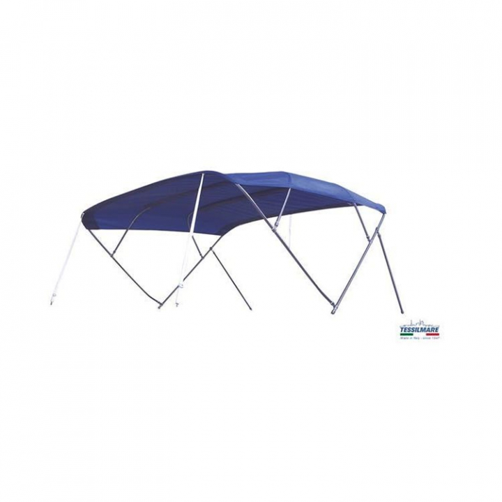 Bimini Top Fly Inox Navy i gruppen Rigg & Däck / Solskydd & Tillbehör hos Marinsystem (1152934r)