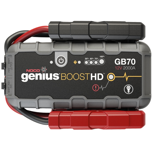 Genius GB70 Jumpstarter 12V 2000Amp i gruppen El & Installation / Strömförsörjning / Laddare & Tillbehör hos Marinsystem (1170153)