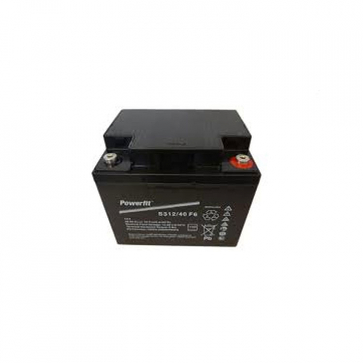 Batteri Powerfit Dual AGM 38Ah i gruppen El & Installation / Strömförsörjning / Batterier hos Marinsystem (1170323)