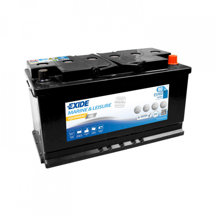 Equipment Gel ES900 Batteri 80Ah 12V i gruppen El & Installation / Strömförsörjning / Batterier hos Marinsystem (1170343)