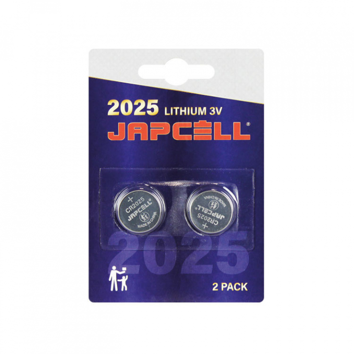 CR2025 3V Litium Batteri 2-pack i gruppen El & Installation / Strömförsörjning / Batterier hos Marinsystem (1170534)