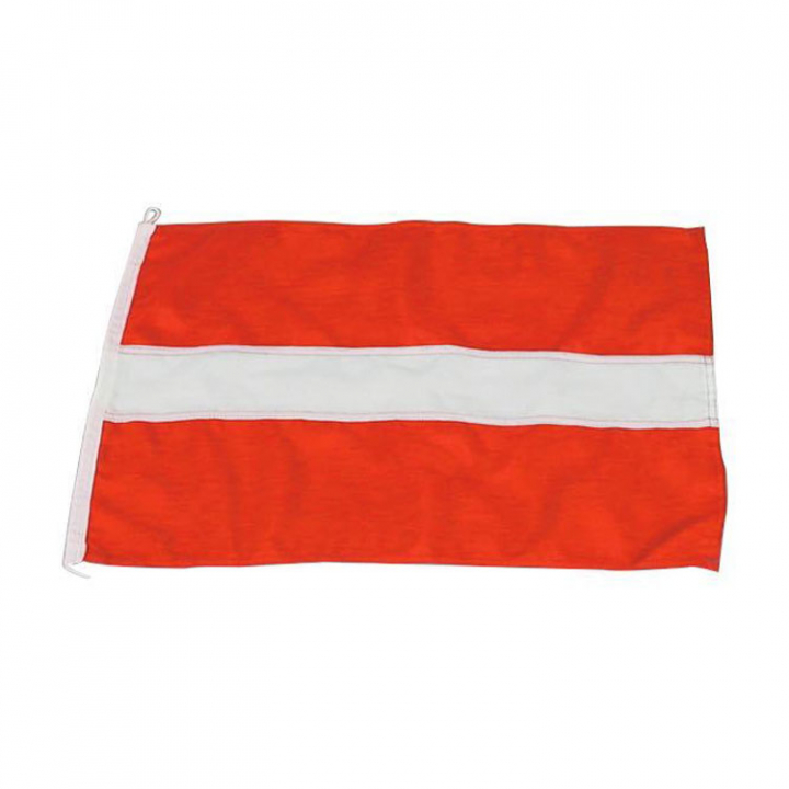 Gästflagga Lettland i gruppen Rigg & Däck / Flaggor & Tillbehör hos Marinsystem (1180300r)