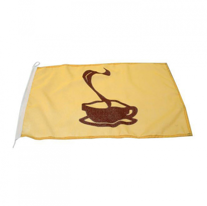 Humorflagga Kaffeflagga 30x45cm i gruppen Rigg & Däck / Flaggor & Tillbehör hos Marinsystem (1180540)