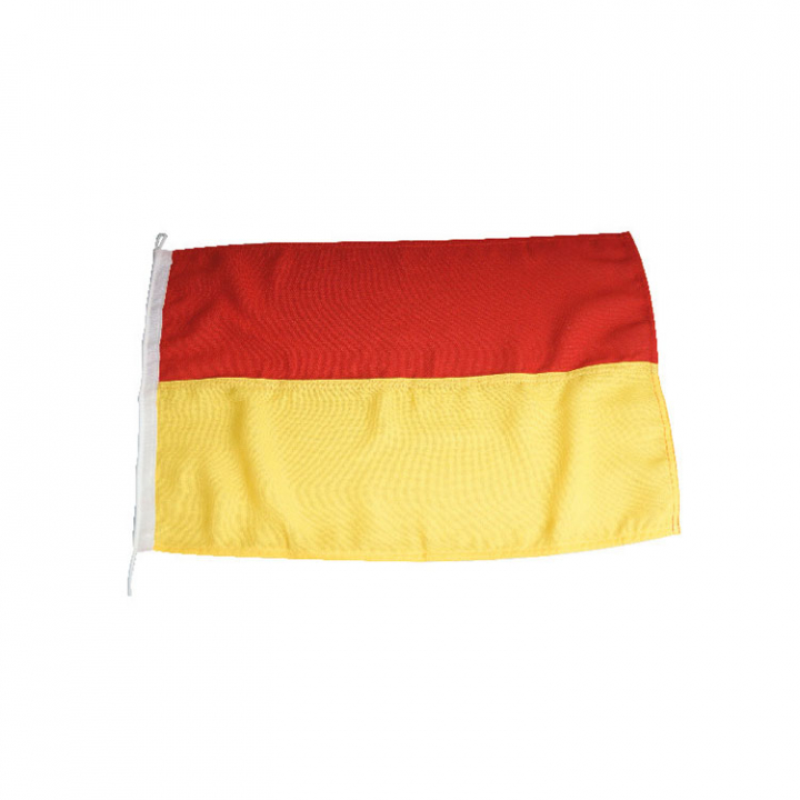 Signalflagga Varningsflaga 30x45 cm i gruppen Rigg & Däck / Flaggor & Tillbehör hos Marinsystem (1180772)