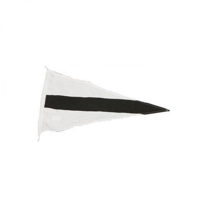 Internationell Signalflagga 3-Fliks (Tullflagga) 30x45 cm i gruppen Rigg & Däck / Flaggor & Tillbehör hos Marinsystem (1180800)