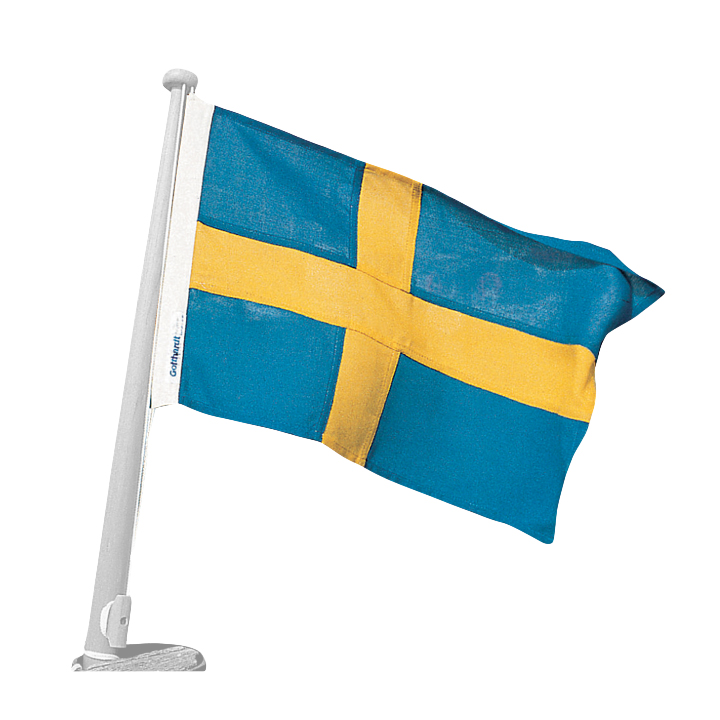 Båtflagga Bomull Sverige i gruppen Rigg & Däck / Flaggor & Tillbehör hos Marinsystem (1181120r)